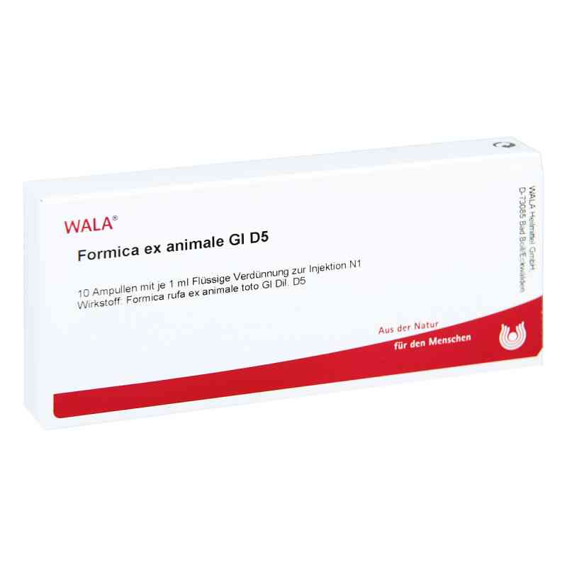 Formica Ex Animale Gl D5 Ampullen 10X1 ml von WALA Heilmittel GmbH PZN 04618300