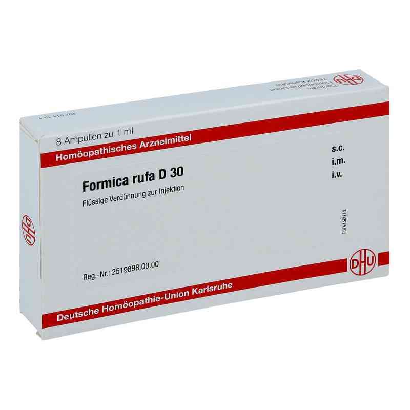 Formica Rufa D30 Ampullen 8X1 ml von DHU-Arzneimittel GmbH & Co. KG PZN 11705933