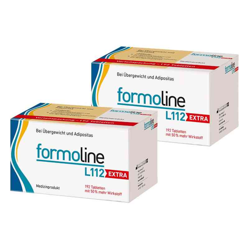 Formoline L112 Extra Tabletten zum Abnehmen 2x192 stk von Certmedica International GmbH PZN 08107004