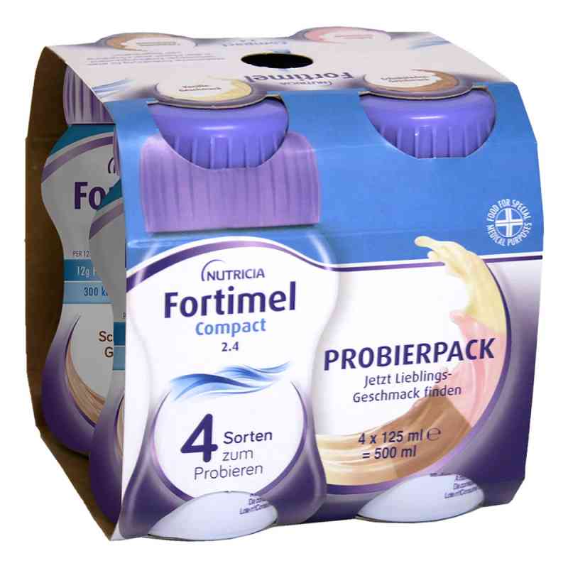 Fortimel Compact 2.4 Multiflavor Probierpack 24X125 ml von Danone Deutschland GmbH PZN 21010758