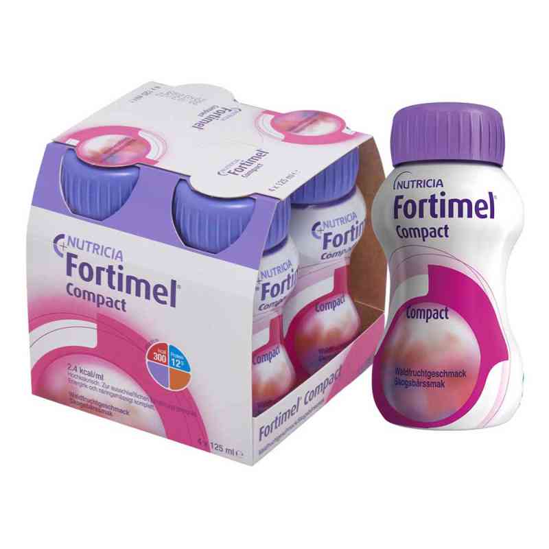 Fortimel Compact 2.4 Waldfruchtgeschmack 4X125 ml von Danone Deutschland GmbH PZN 10743452
