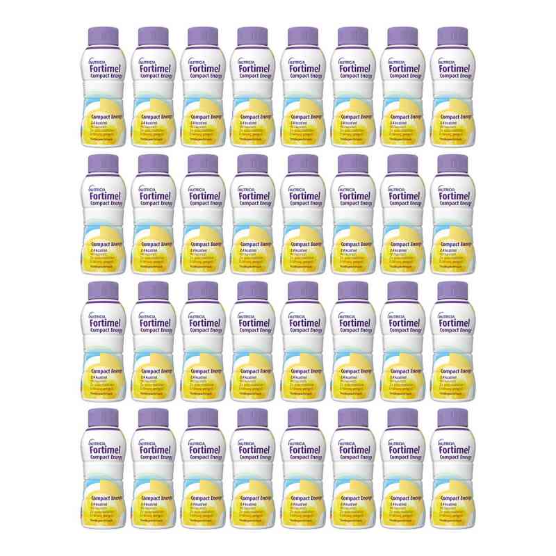 Fortimel Compact Energy Vanille 8X4X300 ml von Danone Deutschland GmbH PZN 15817072