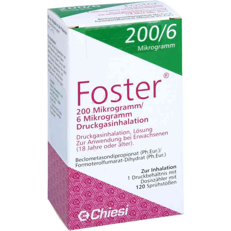 Foster 200/6 Μg 120 Hub Dosieraerosol 1 stk online kaufen