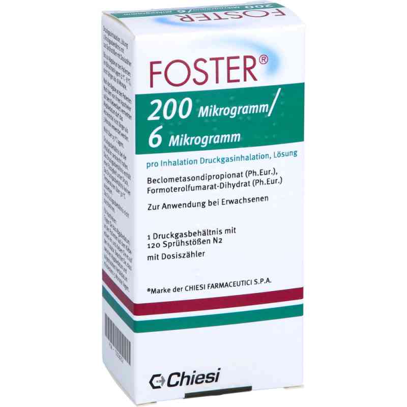 Foster 200/6 [my]g 120 Hub Dosieraerosol 1 stk