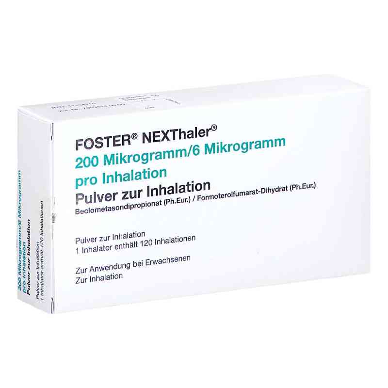 Foster Nexthaler 200/6 Μg 120 Ed Inhalationspulver 1 stk von 2care4 ApS PZN 17194215