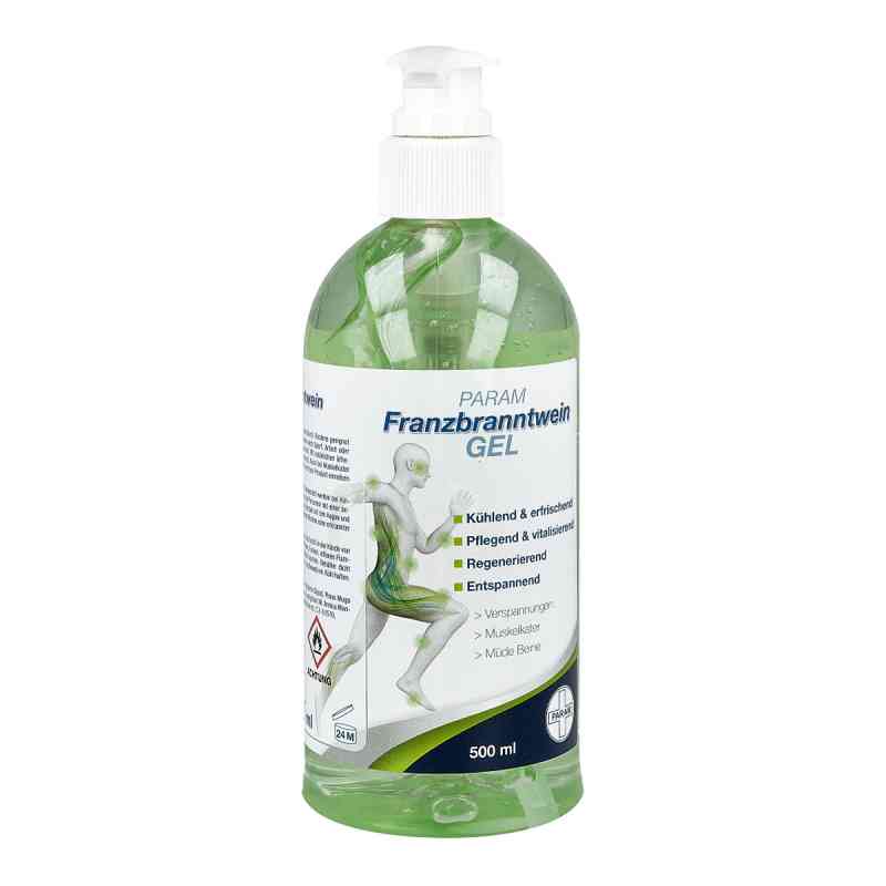 Franzbranntwein Gel Pump-spender 500 ml von Param GmbH PZN 13918001