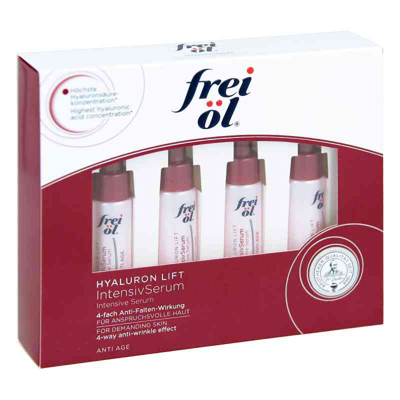 Frei öl Anti-age Hyaluron Lift Intensivserum 4X6 ml von Apotheker Walter Bouhon GmbH PZN 11359247