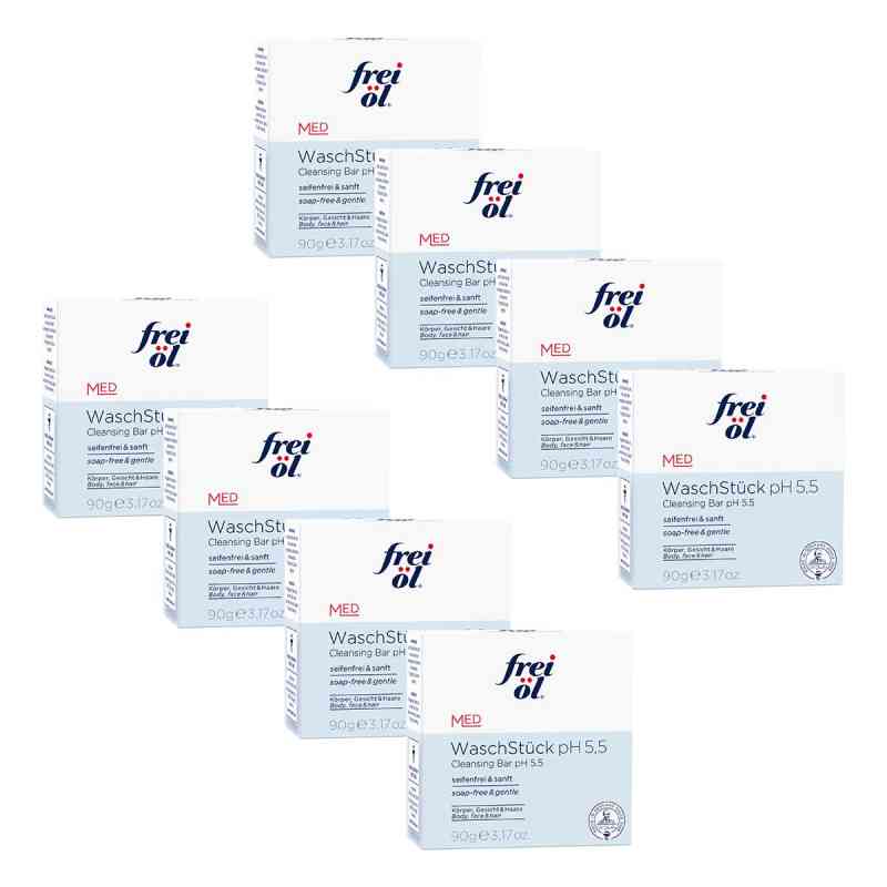 Frei öl Waschstück Ph 5,5 Körper Gesicht Haare 8x90 g von Apotheker Walter Bouhon GmbH PZN 08104651