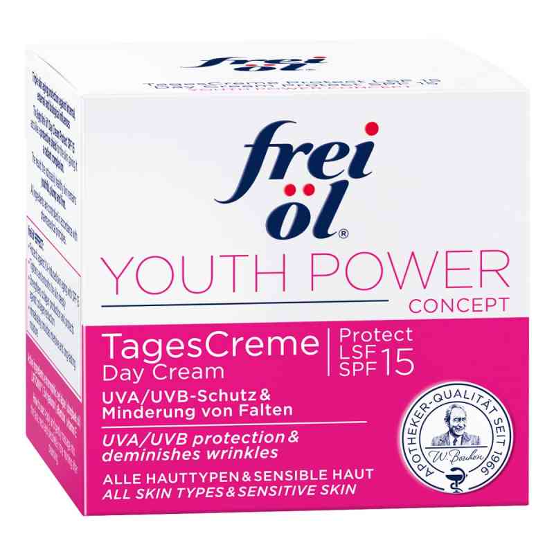 Frei öl Youth Power Tagescreme Protect Lsf 15 50 ml von Apotheker Walter Bouhon GmbH PZN 18501530