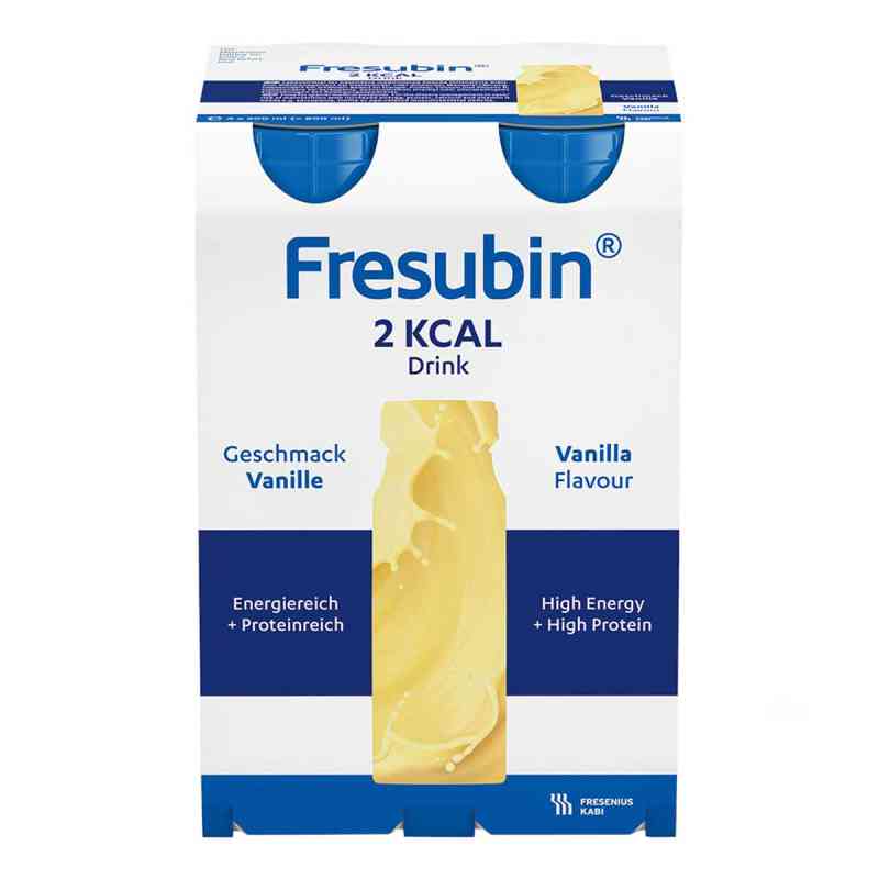 Fresubin 2 kcal Drink Vanille Trinkflasche 4X200 ml von Fresenius Kabi Deutschland GmbH PZN 00063779