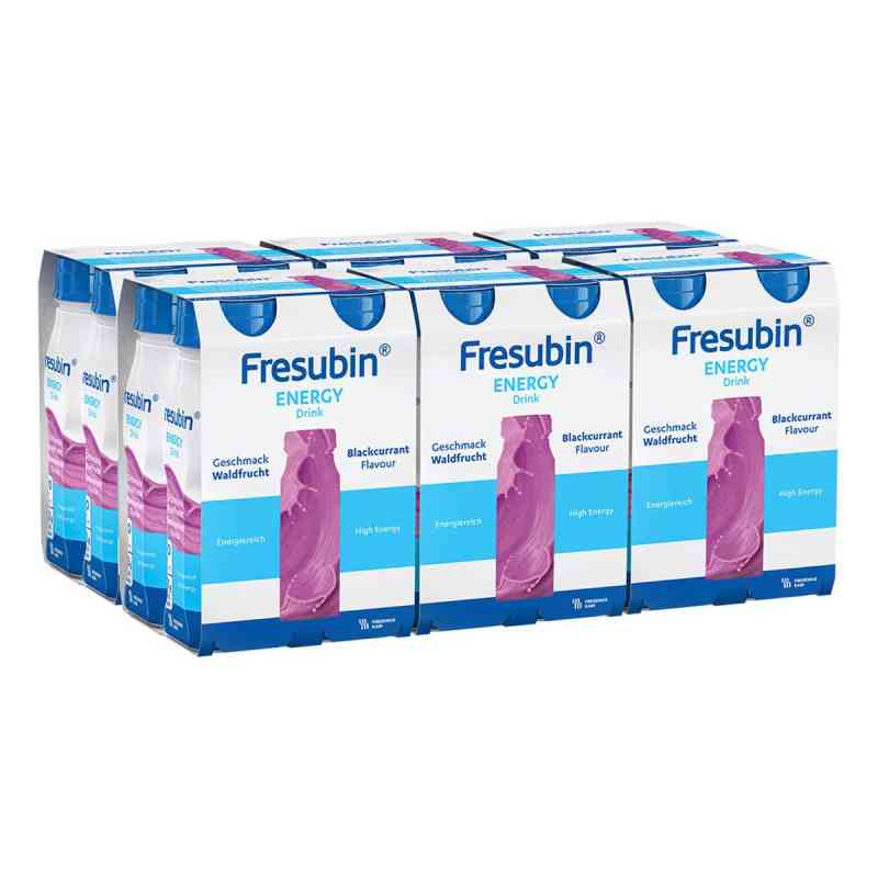 Fresubin Energy Trinknahrung Waldfrucht | Astronautennahrung 6X4X200 ml von Fresenius Kabi Deutschland GmbH PZN 03692671