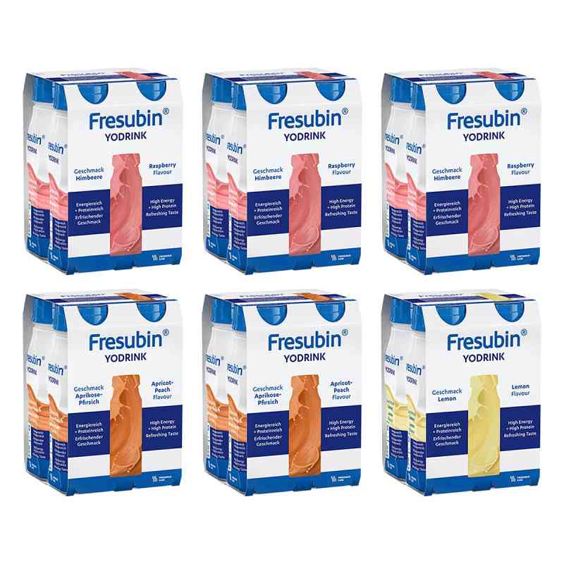 Fresubin Yodrink Mischkarton 24X200 ml von Fresenius Kabi Deutschland GmbH PZN 11522090