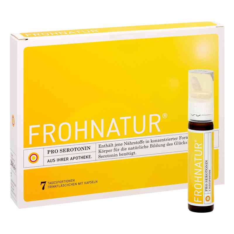 Frohnatur Pro Serotonin Trinkfläschchen mit Kapseln 7 stk von Imming & Theiss GmbH PZN 10021888