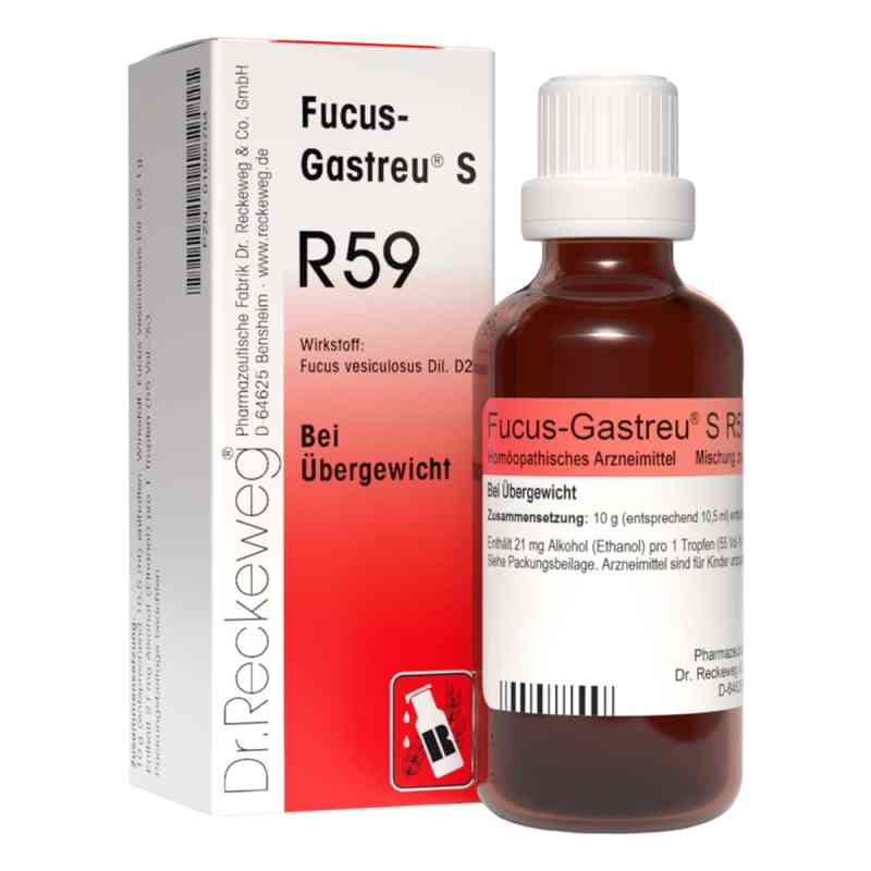 Fucus-Gastreu S R59 Tropfen zum Einnehmen 50 ml von Dr.RECKEWEG & Co. GmbH PZN 01686784