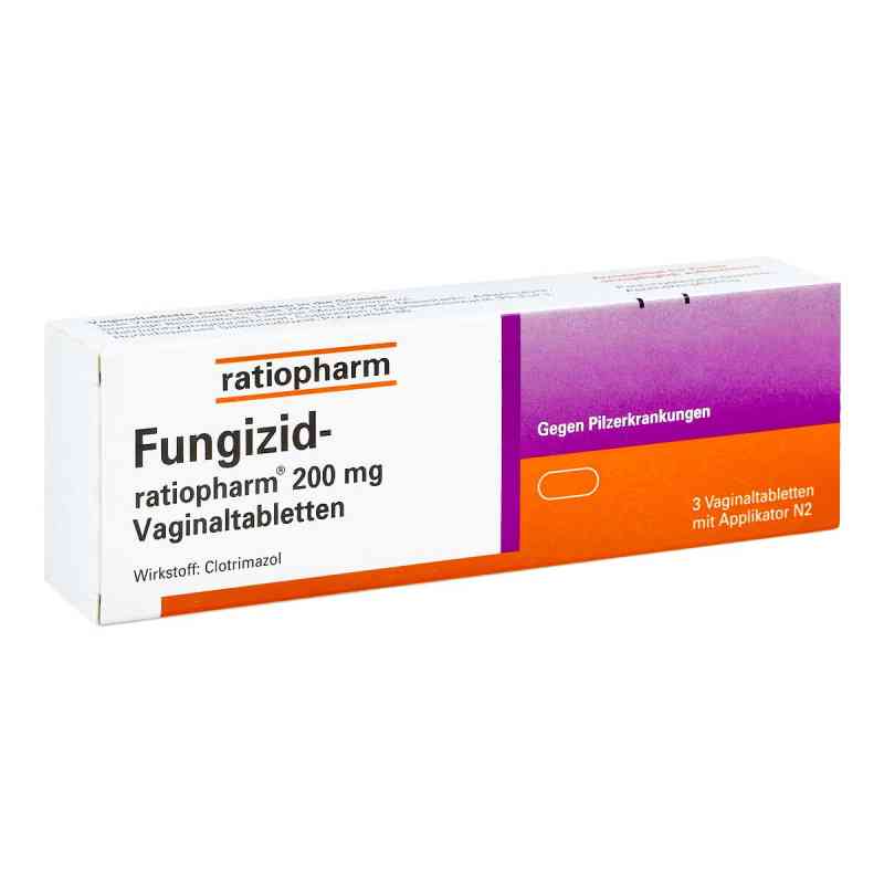 Fungizid-ratiopharm 200 mg Vaginaltabletten 3 stk von ratiopharm GmbH PZN 03292397