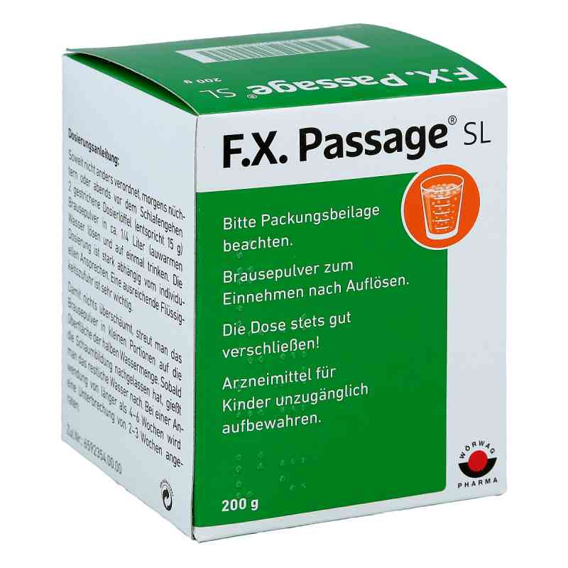 F.x. Passage Sl Pulver 200 g von Wörwag Pharma GmbH & Co. KG PZN 01430582