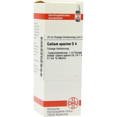 Galium Aparine D4 Dilution 20 ml von DHU-Arzneimittel GmbH & Co. KG PZN 07168406