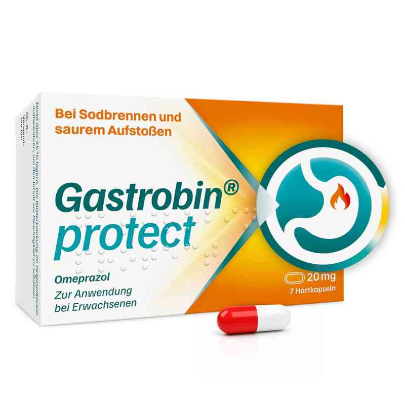 Gastrobin Protect 20 mg Hartkapseln 7 stk von MCM KLOSTERFRAU Vertr. GmbH PZN 00850514