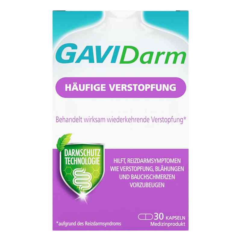 Gavidarm Häufige Verstopfung Kapseln 30 stk von Reckitt Benckiser Deutschland GmbH PZN 19638107