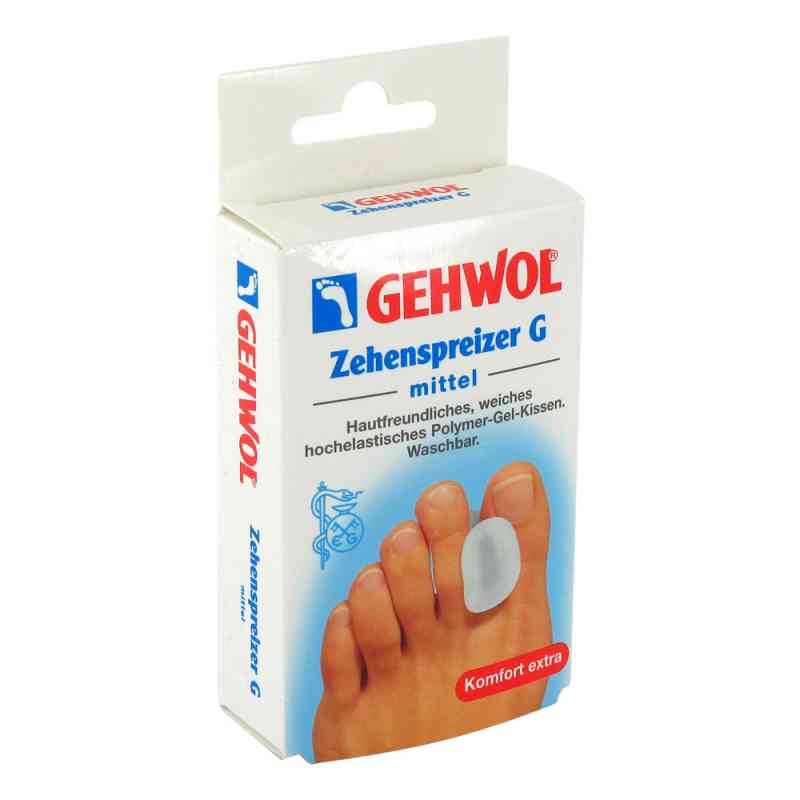 Gehwol Polymer Gel Zehen Spreizer G mittel 3 stk von Eduard Gerlach GmbH PZN 01804232