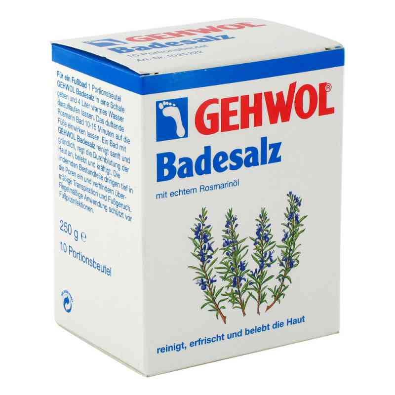 Gehwol Rosmarin Badesalz Portionsbtl. 10X25 g von Eduard Gerlach GmbH PZN 07660751