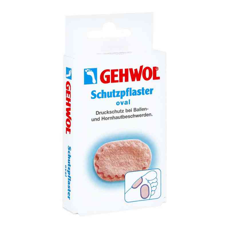 Gehwol Schutzpflaster oval 4 stk von Eduard Gerlach GmbH PZN 02779430