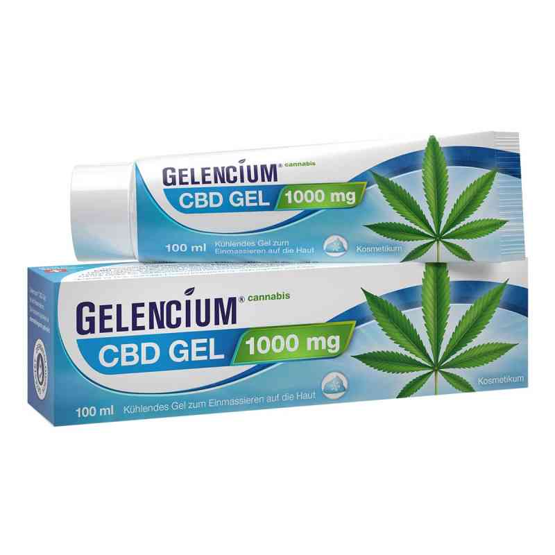 GELENCIUM Cannabis CBD Gel 1000 mg kühlend 100 ml von Heilpflanzenwohl GmbH PZN 18714214