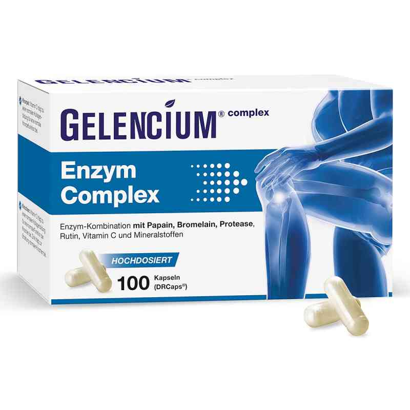 Gelencium® Enzym Complex hochdosiert mit Bromelain 100 stk von Heilpflanzenwohl GmbH PZN 18438501