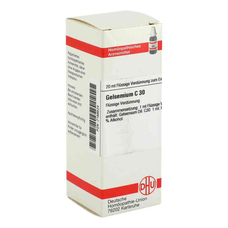 Gelsemium C30 Dilution 20 ml von DHU-Arzneimittel GmbH & Co. KG PZN 07168524