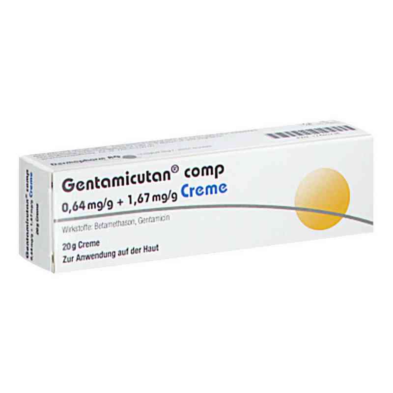 Gentamicutan Comp 0,64 Mg/g + 1,67 Mg/g Creme 20 g von DERMAPHARM AG PZN 17445338