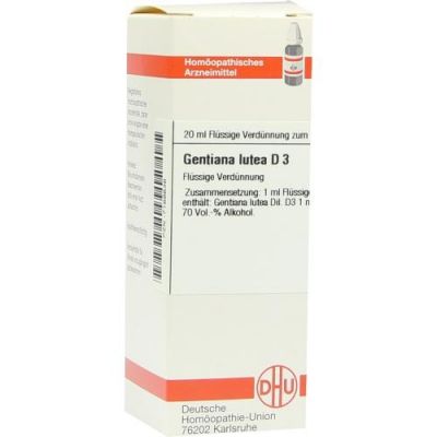 Gentiana Lutea D3 Dilution 20 ml von DHU-Arzneimittel GmbH & Co. KG PZN 07168636