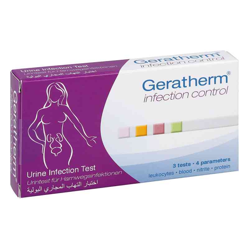 Geratherm infection control Harnwegsinfektionstest 3 stk von Geratherm Medical AG PZN 09263043