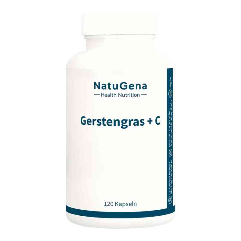 Gerstengras+vitamin C Gepuffert Vegan Kapseln 120 stk von NatuGena GmbH PZN 20514014