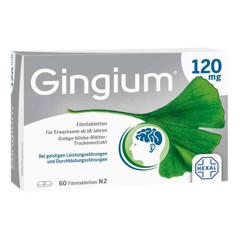 Gingium® 120 mg Filmtabletten 60 stk von Hexal AG PZN 14171171
