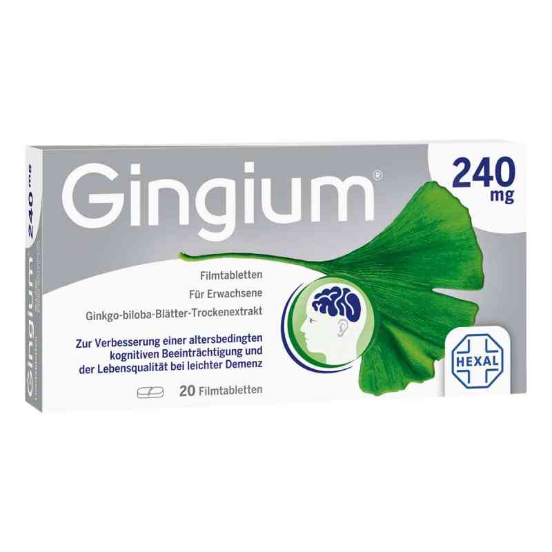 Gingium 240 mg Filmtabletten 20 stk von Hexal AG PZN 14171194