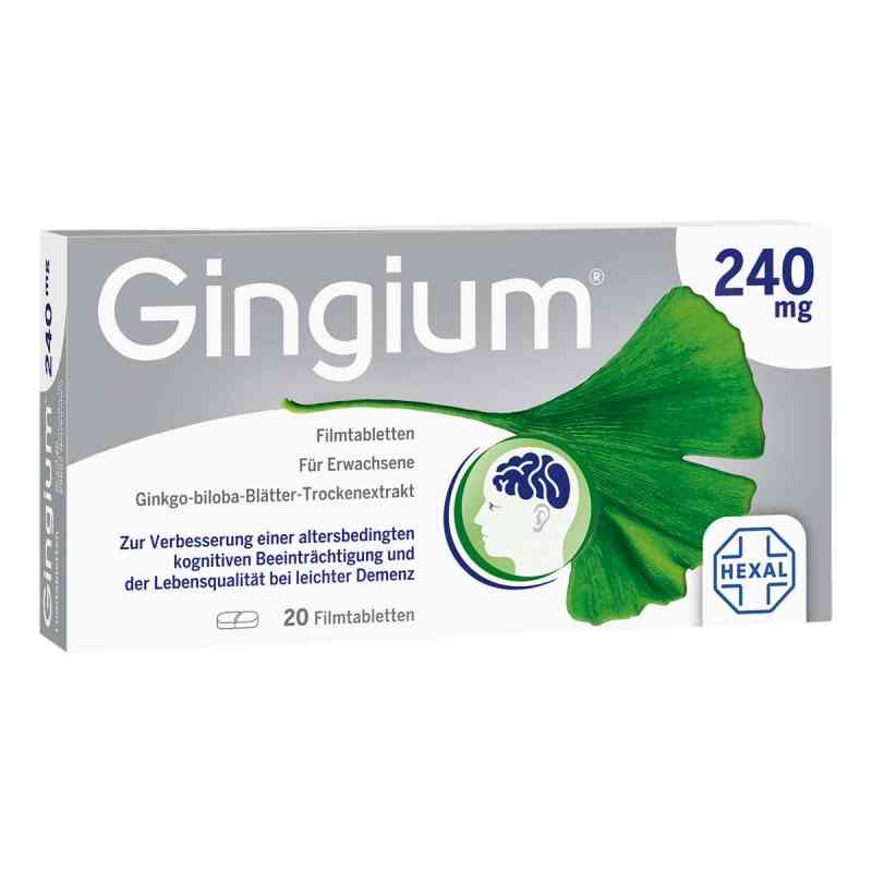 Gingium® 240 mg Filmtabletten 20 stk von Hexal AG PZN 14171194