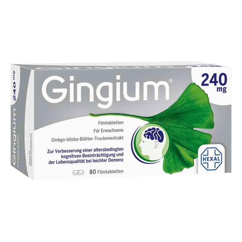 Gingium® 240 mg Filmtabletten 80 stk von Hexal AG PZN 14171107