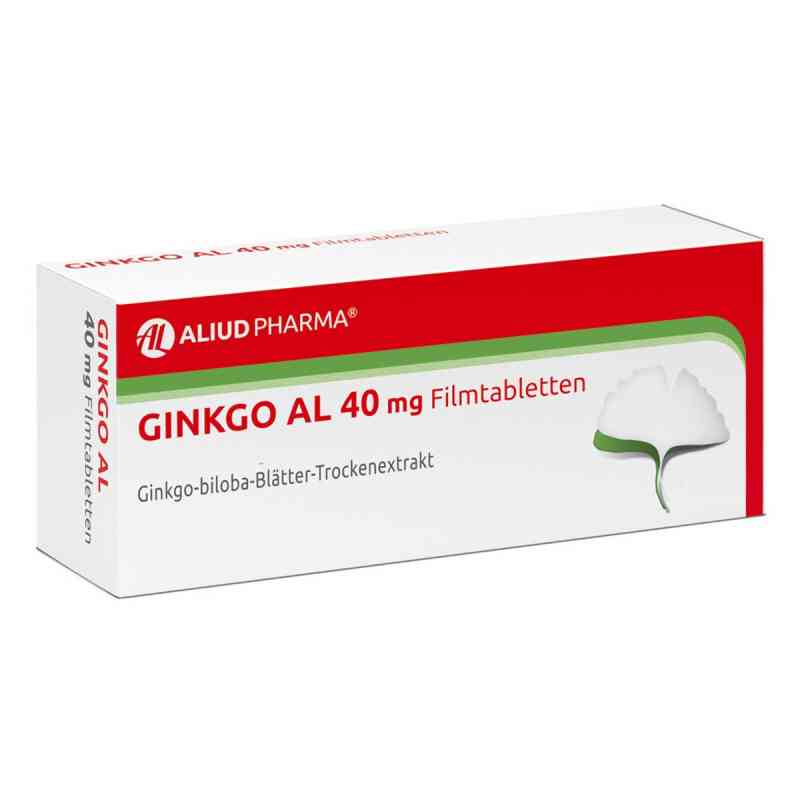 Ginkgo AL 40 mg Filmtabletten 120 stk von ALIUD Pharma GmbH PZN 06565080