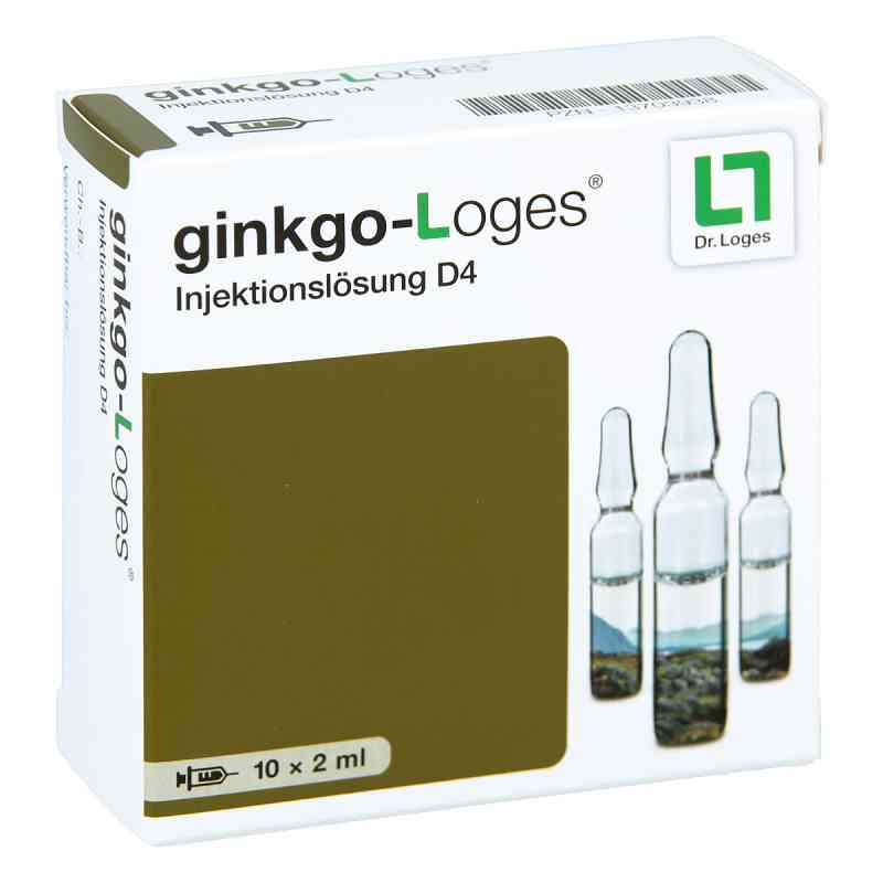 Ginkgo-Loges Injektionslösung D4 Ampullen 10X2 ml von Dr. Loges + Co. GmbH PZN 13703938