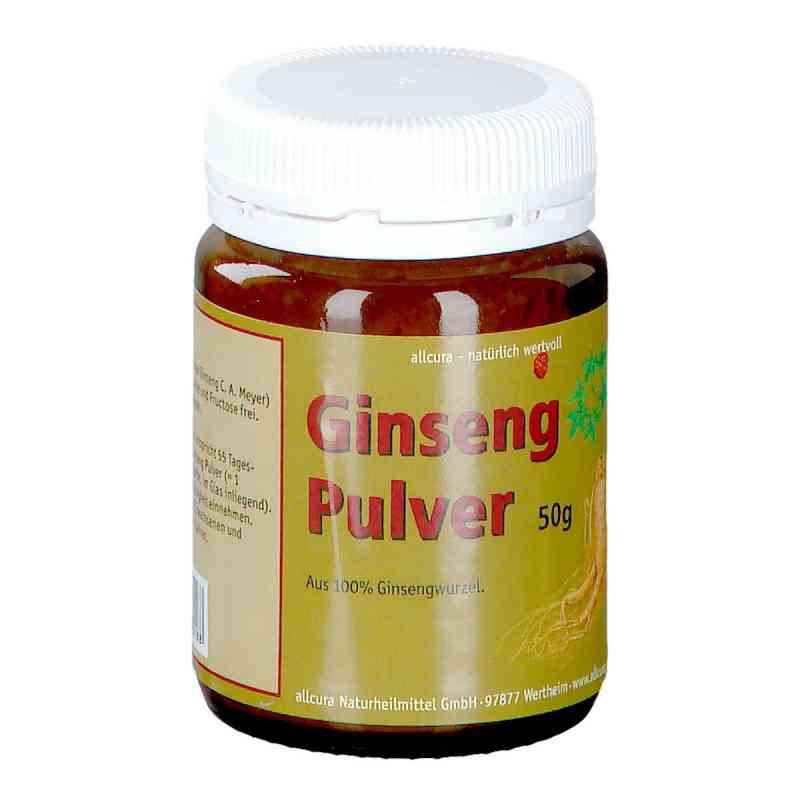 Ginseng Pulver 50 g von allcura Naturheilmittel GmbH PZN 12144951