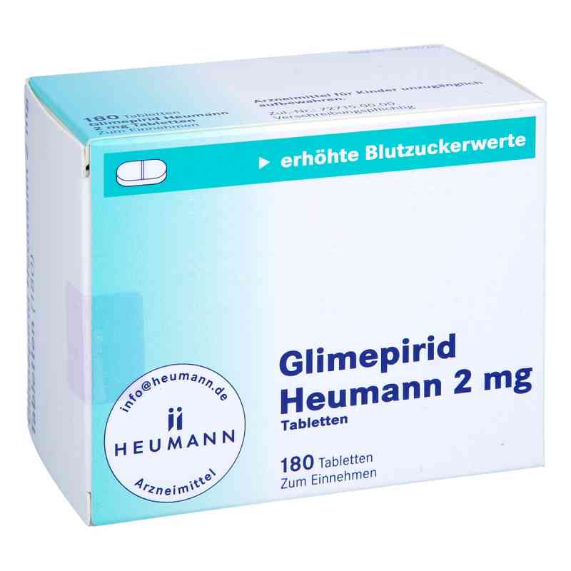 Glimepirid Heumann 2mg 180 stk von HEUMANN PHARMA GmbH & Co. Generi PZN 01694625