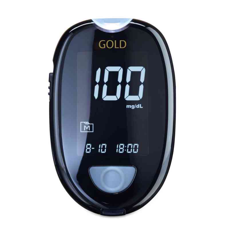 Gluco Check Gold Blutzuckermessgerät Set mg/dl 1 stk von Aktivmed GmbH PZN 11864873