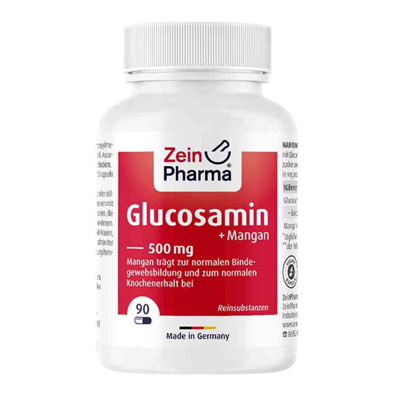Glucosamin 500 mg Kapseln 90 stk von ZeinPharma Germany GmbH PZN 08922259