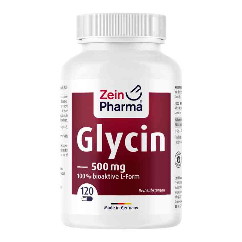 Glycin 500 mg in veg.HPMC Kapseln Zeinpharma 120 stk von Zein Pharma - Germany GmbH PZN 13817607
