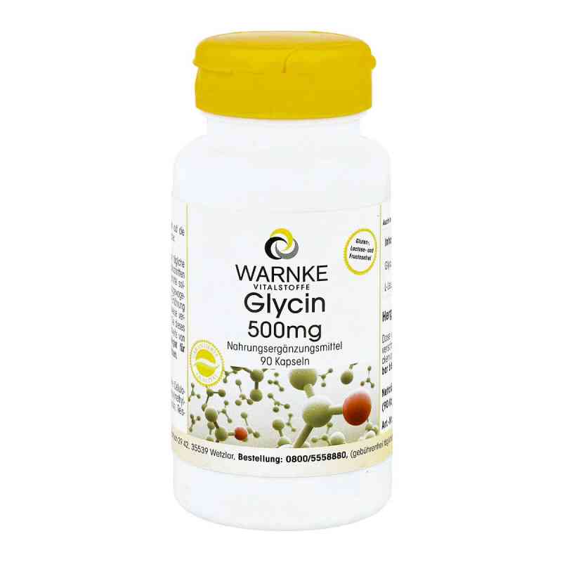 Glycin 500 mg Kapseln 90 stk von Warnke Vitalstoffe GmbH PZN 13835120