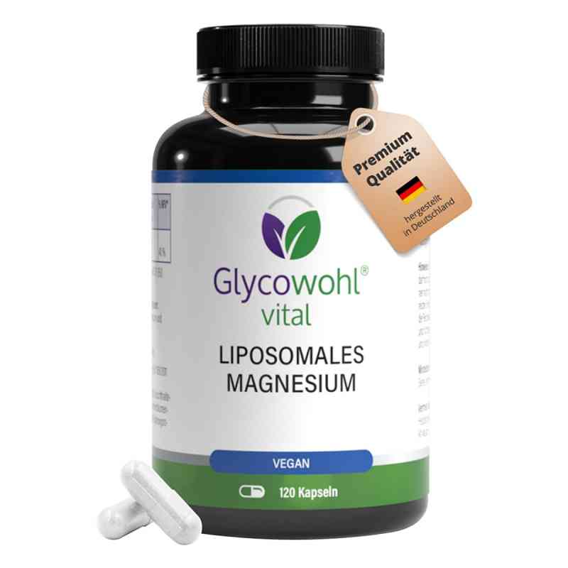 Glycowohl Vital Liposomales Magnesium Hochdos.kps. 120 stk von Heilpflanzenwohl GmbH PZN 18255717