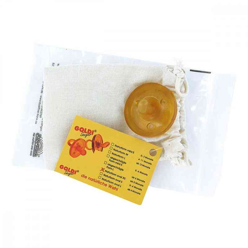 Goldisauger Naturform oval Xs ab 0 Monate 1 stk von Büttner-Frank GmbH PZN 11335985