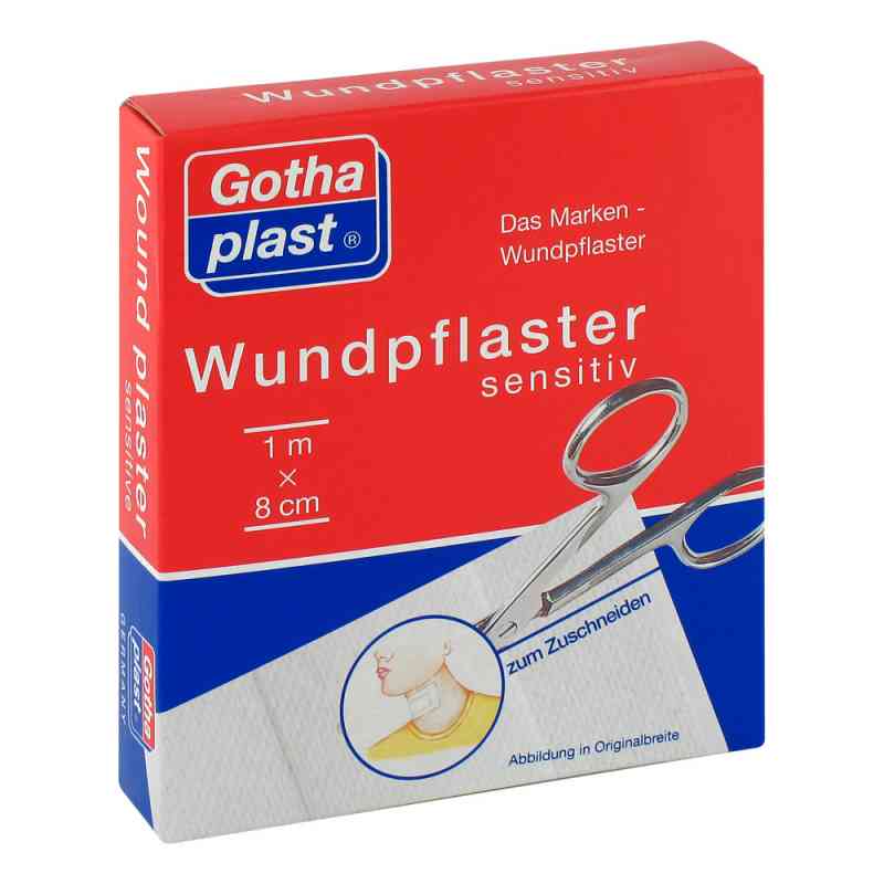 Gothaplast Wundpfl.sensitiv 8 cmx1 m geschnitten 1 stk von Gothaplast GmbH PZN 04951206