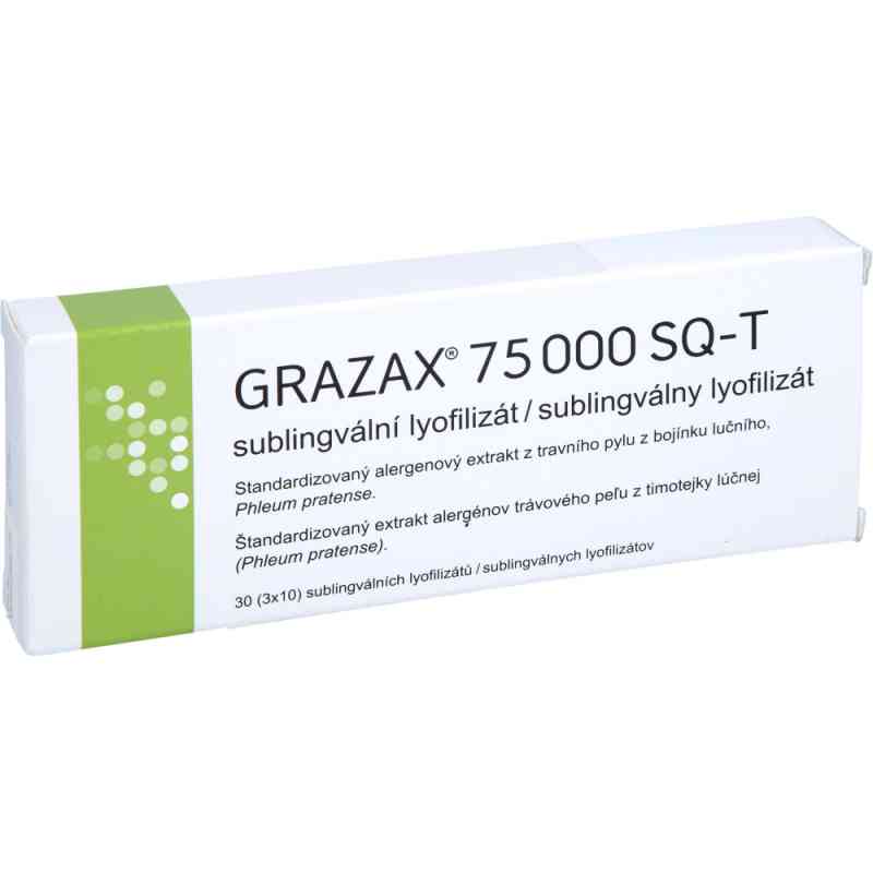 Grazax 75.000 Sq-t Lyo-tabl.lyophili.z.einnehmen 30 stk von Abacus Medicine A/S PZN 16624286