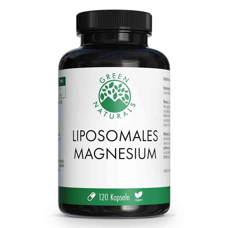 Green Naturals Magnesiumcitrat liposomal Kapseln vegan 120 stk von Heilpflanzenwohl GmbH PZN 18272265
